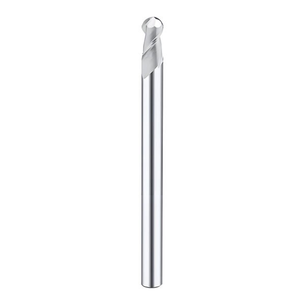 2 Edged Aluminum With An Extended Ball End Mill