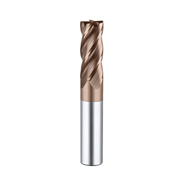 4 Edge Round Nose End Milling Cutter
