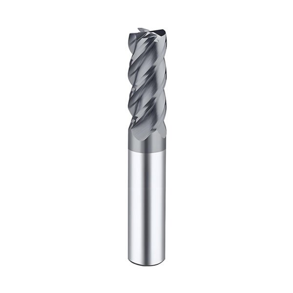 4 Edge Round Nose End Milling Cutter