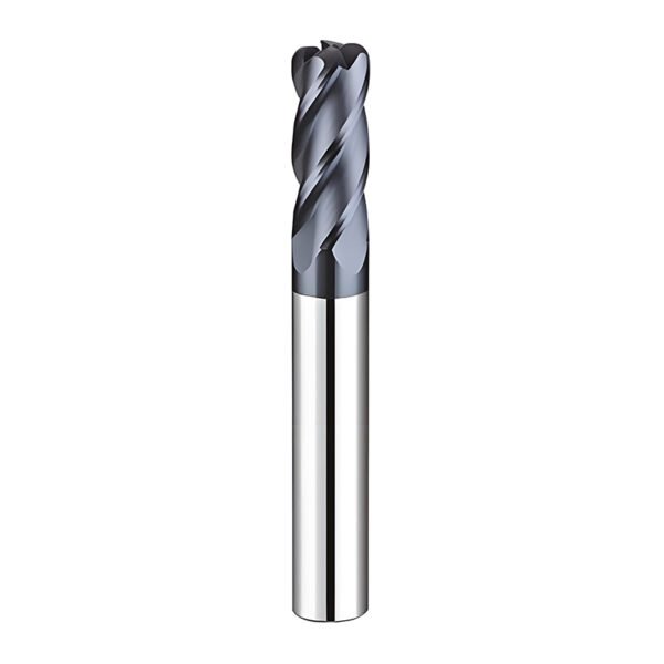 4 Edge Round Nose End Milling Cutter